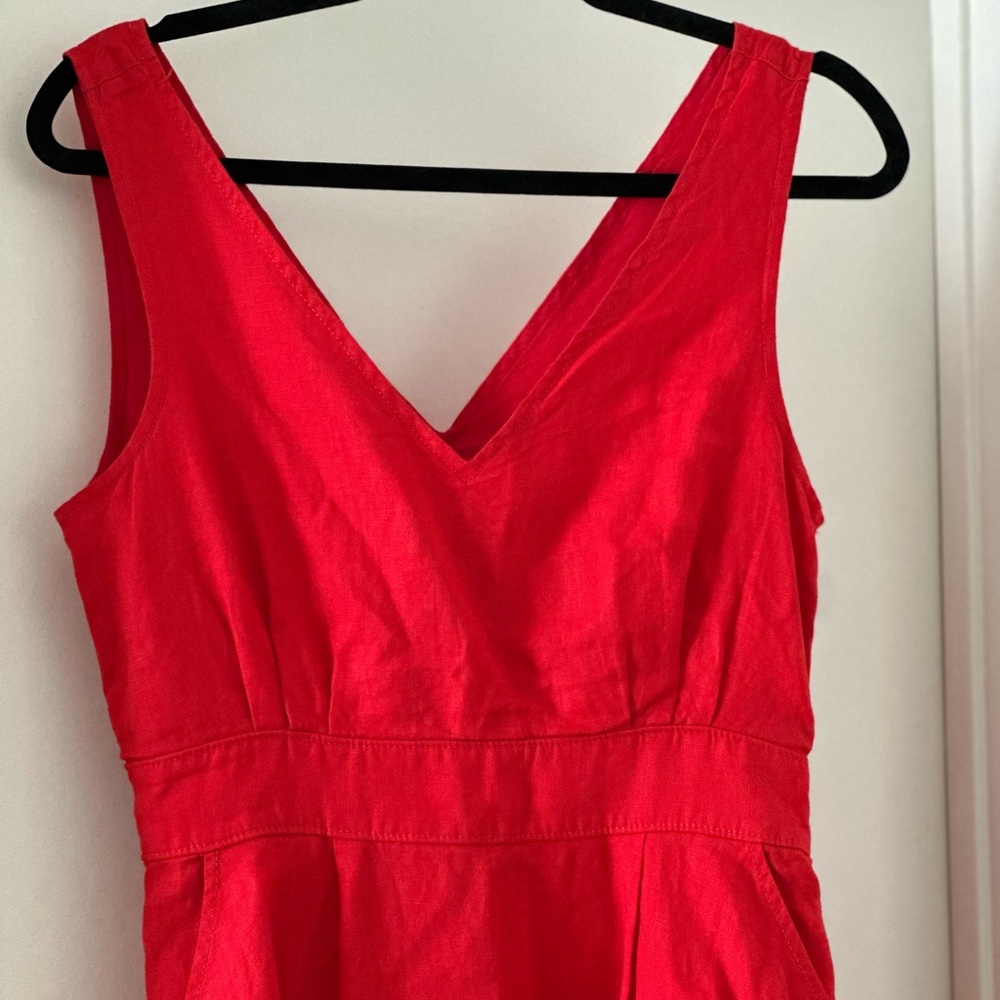 Cynthia Rowley Vibrant Red Midi Dress